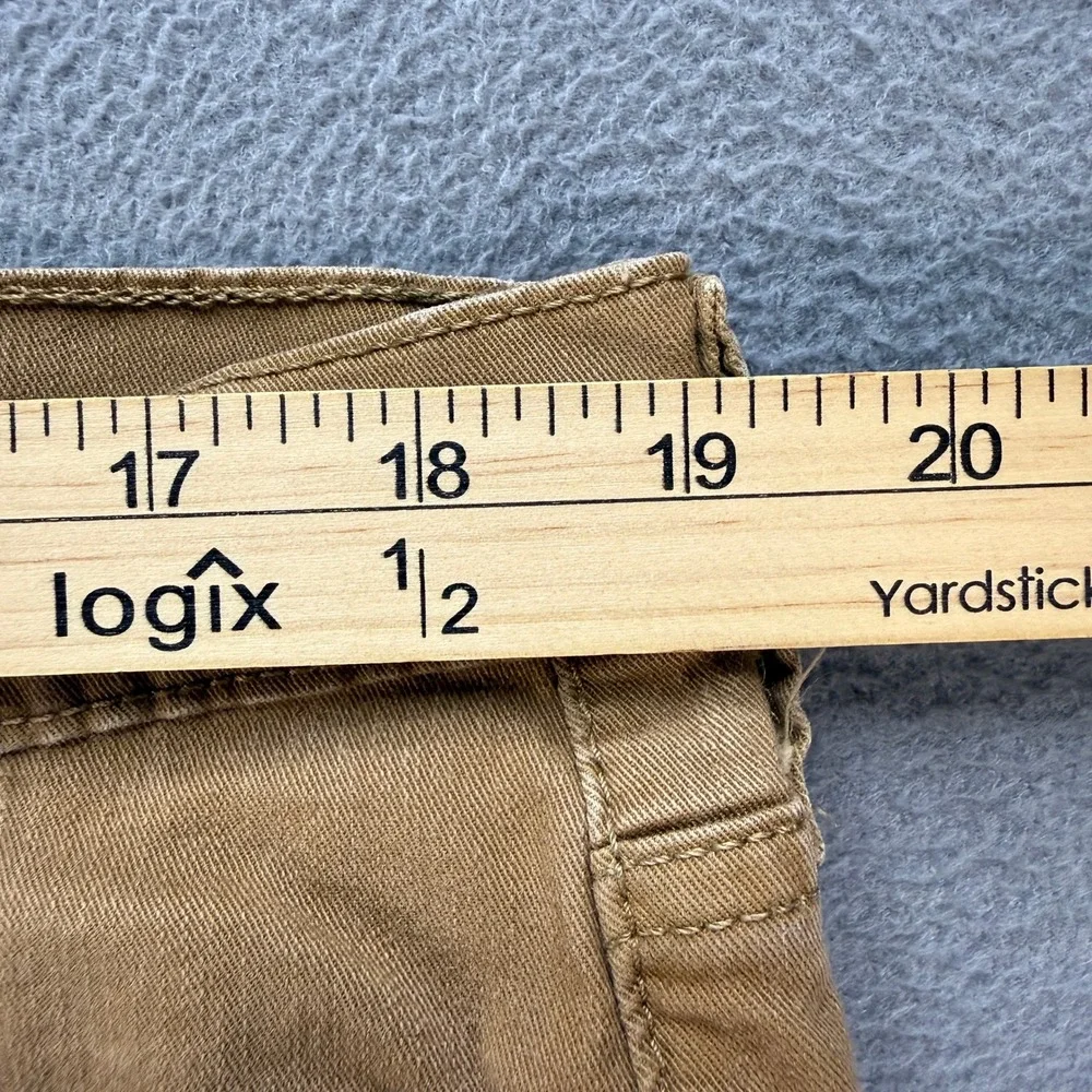 Levis 502 Regular Taper Pants Mens 40x30 (FIT 38x26) Brown Chino Denim Jeans